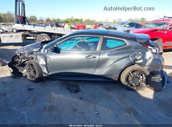 KMHTH6AB3KU014278 2019 HYUNDAI VELOSTER Gray 