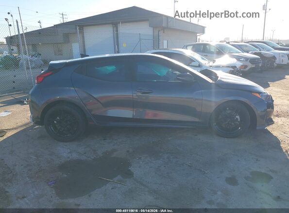 KMHTH6AB3KU014278 2019 HYUNDAI VELOSTER Gray 360 interior view