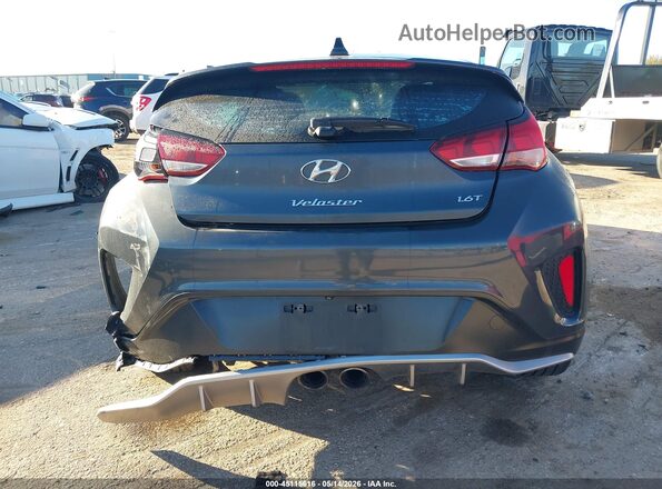 KMHTH6AB3KU014278 2019 HYUNDAI VELOSTER Gray 