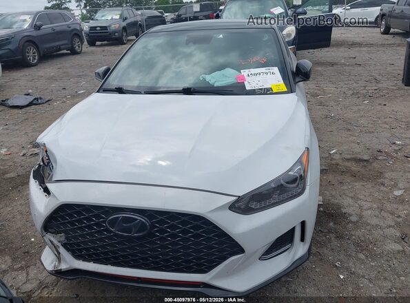 KMHTH6AB3LU031843 2020 HYUNDAI VELOSTER White Vista del cuadro de instrumentos