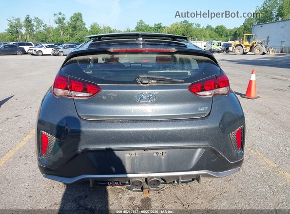 KMHTH6AB5KU005825 2019 HYUNDAI VELOSTER Gray 