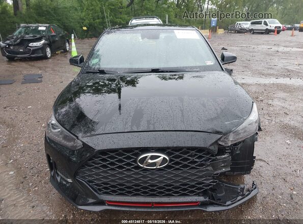 KMHTH6AB6KU018731 2019 HYUNDAI VELOSTER Black ხელსაწყოთა პანელის ხედი