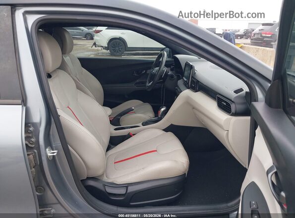 KMHTH6AB7LU025852 2020 HYUNDAI VELOSTER Серый Вид салона спереди