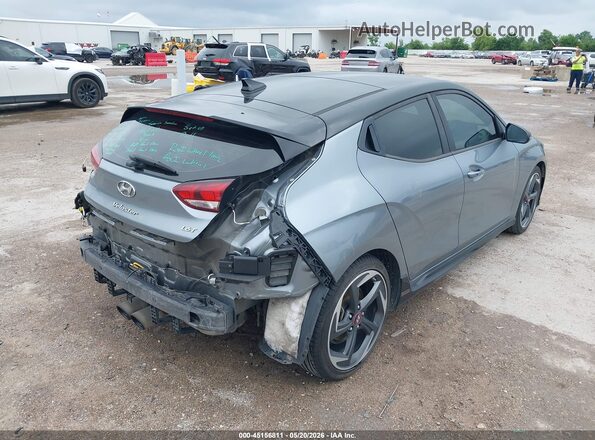 KMHTH6AB7LU025852 2020 HYUNDAI VELOSTER Серый Задняя правая четверть
