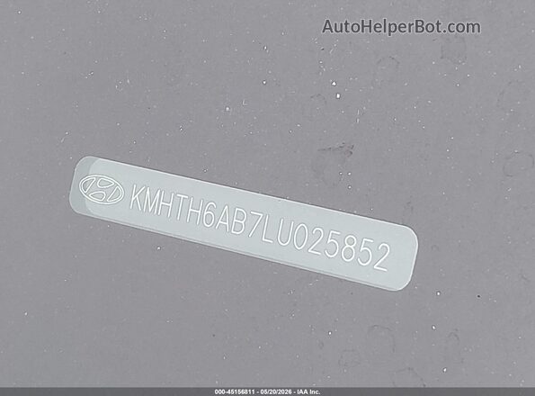KMHTH6AB7LU025852 2020 HYUNDAI VELOSTER Серый 
