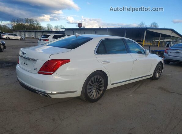 KMTF54JH2KU054582 2019 GENESIS G90 White Հետևի աջ