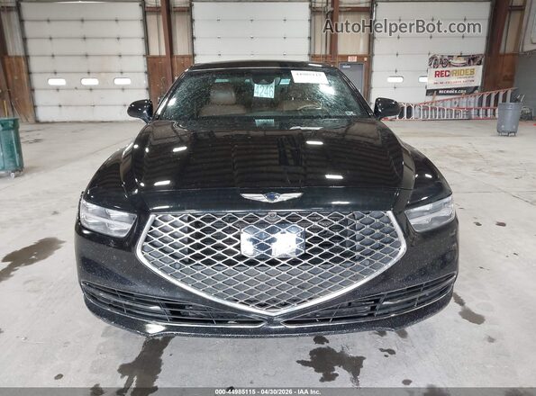 KMTF54PH5MU092155 2021 GENESIS G90 Black ხელსაწყოთა პანელის ხედი
