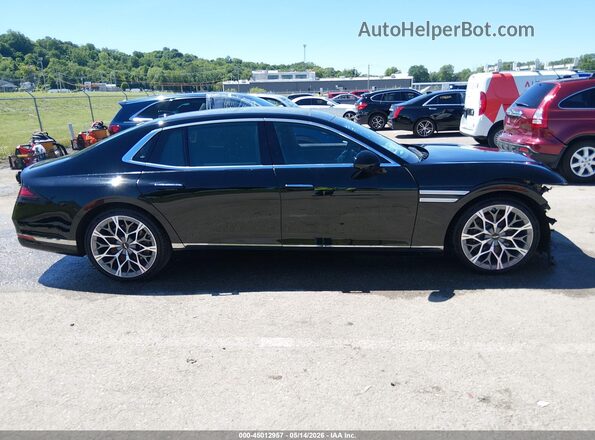 KMTFC4SD6PU026082 2023 GENESIS G90 Черный Панорамный вид салона 360°