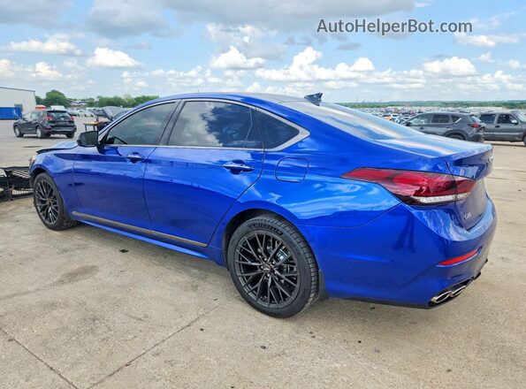 KMTFN4JB1LU334605 2020 GENESIS G80 Blue Tył lewy