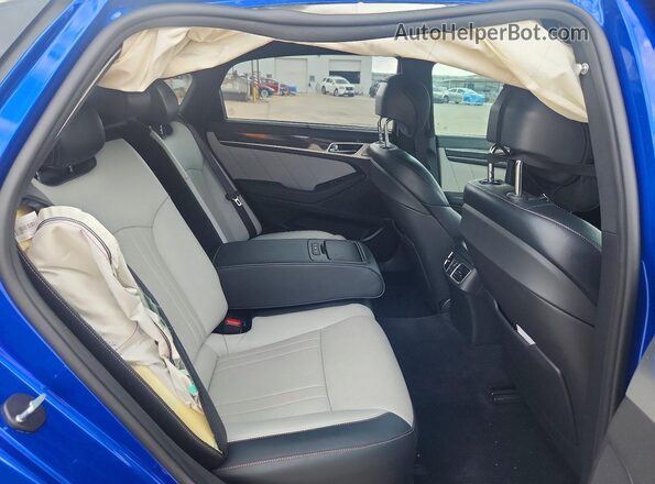 KMTFN4JB1LU334605 2020 GENESIS G80 Blue Widok tylnych siedzeń