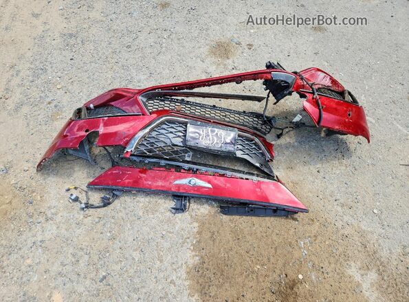 KMTFN4JB2KU328035 2019 GENESIS G80 Red Շարժիչի բաժամունքի տեսք