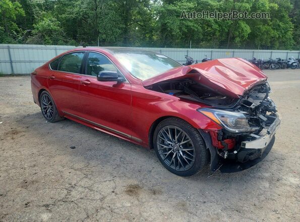 KMTFN4JB2KU328035 2019 GENESIS G80 Red Առջևի աջ