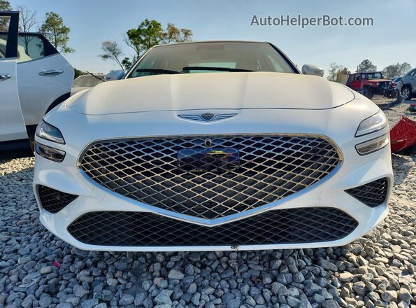 KMTG24SC1TU169076 2026 GENESIS G70 Белый Вид спереди