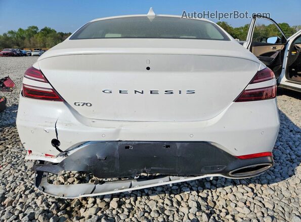 KMTG24SC1TU169076 2026 GENESIS G70 Белый Вид сзади