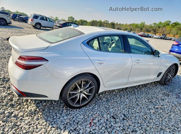 KMTG24SC1TU169076 2026 GENESIS G70 Белый Задняя правая четверть