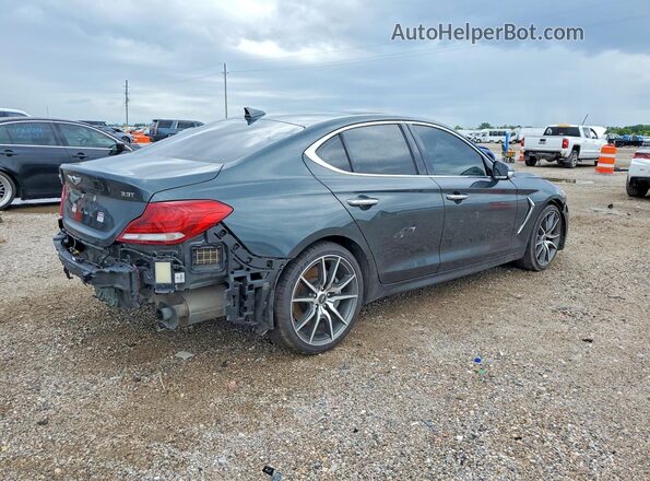 KMTG34LE2KU014855 2019 GENESIS G70 Gray Trasero derecho