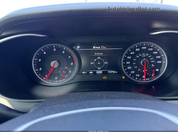 KMTG34LE6LU053532 2020 GENESIS G70 Gray Widok z przodu