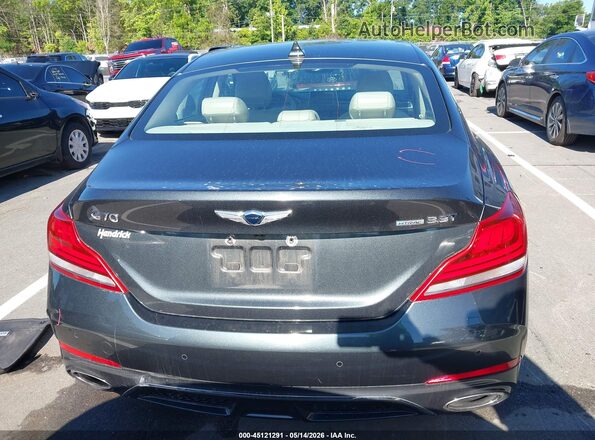 KMTG34LE7KU012048 2019 GENESIS G70 Gray 