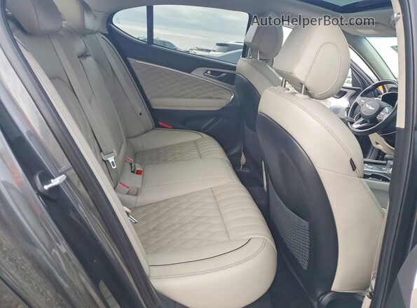 KMTG34LE9LU048065 2020 GENESIS G70 Gray Հետևի նստատեղերի տեսք
