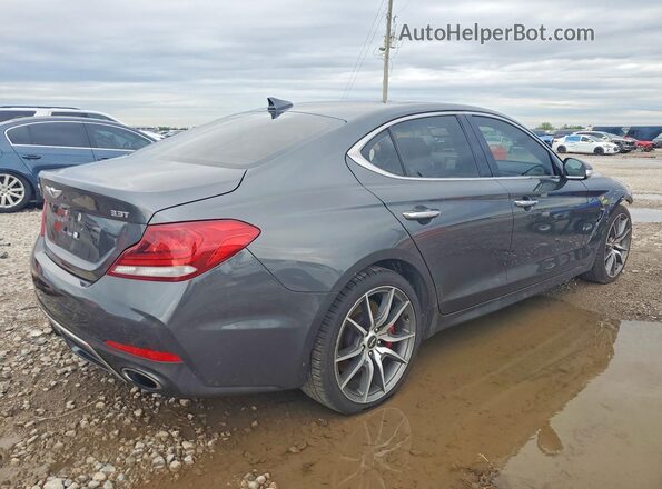 KMTG34LE9LU048065 2020 GENESIS G70 Gray Հետևի աջ