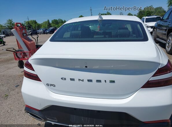 KMTG34SC0SU156847 2025 GENESIS G70 Белый 