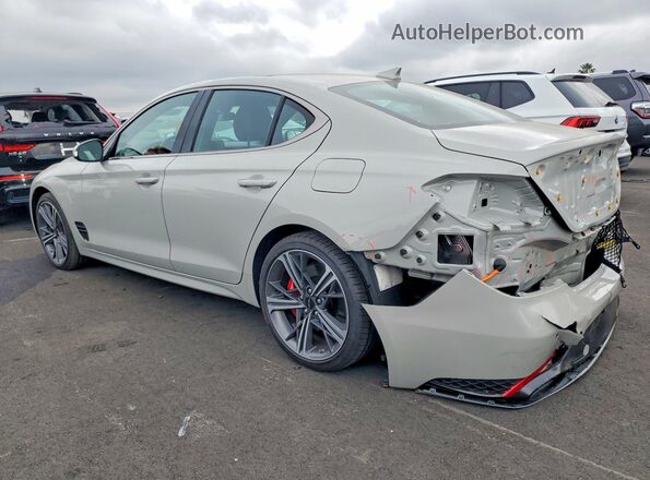 KMTG34SC4SU157113 2025 GENESIS G70 Gray Trasero izquierdo