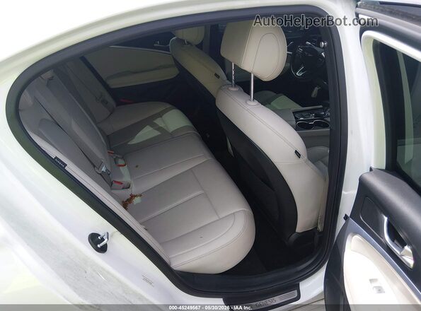 KMTG34SC7RU142695 2024 GENESIS G70 White Widok naklejki z numerem VIN