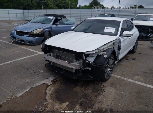 KMTG34SC7RU142695 2024 GENESIS G70 White Widok z przodu