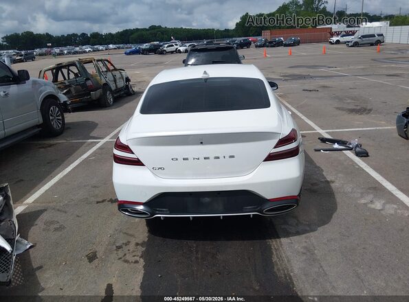 KMTG34SC7RU142695 2024 GENESIS G70 White 