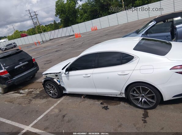 KMTG34SC7RU142695 2024 GENESIS G70 White 