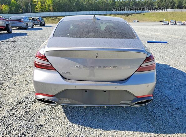 KMTG34SC8SU147409 2025 GENESIS G70 Gray Widok z tyłu