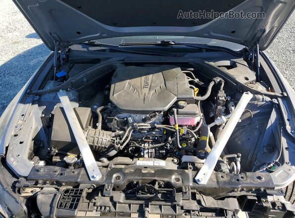 KMTG34SC8SU147409 2025 GENESIS G70 Gray Widok wnętrza z tyłu