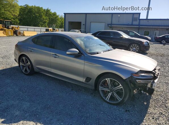 KMTG34SC8SU147409 2025 GENESIS G70 Gray Przód prawy