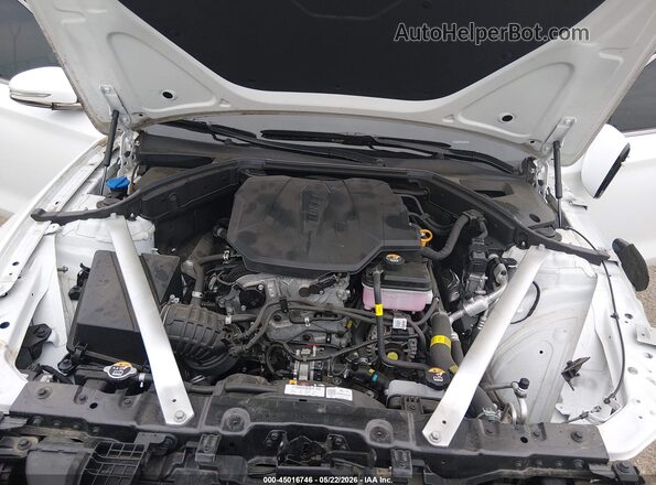 KMTG34SCXRU136387 2024 GENESIS G70 White Widok z tyłu