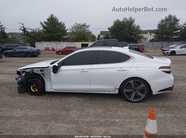 KMTG34SCXRU136387 2024 GENESIS G70 White 