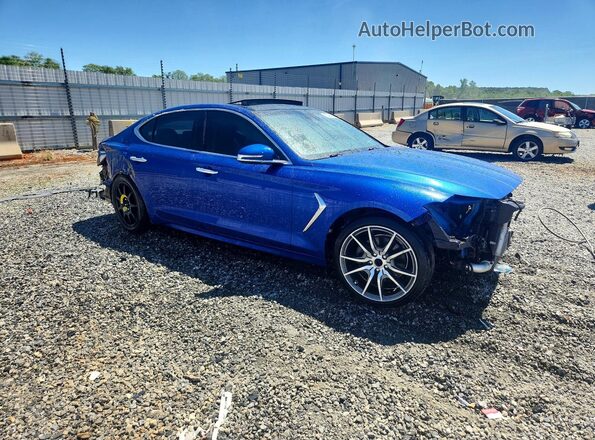 KMTG44LA1MU067057 2021 GENESIS G70 Blue წინა მარჯვენა