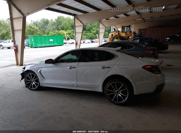 KMTG54LEXKU037617 2019 GENESIS G70 White 360 interior view