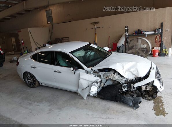 KMTG54LEXKU037617 2019 GENESIS G70 White Rear interior view