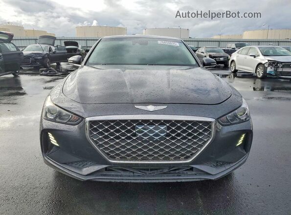 KMTG64LA0LU056446 2020 GENESIS G70 Gray წინა ხედი