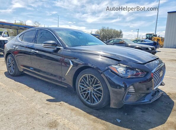 KMTG64LA9KU035237 2019 GENESIS G70 Black 