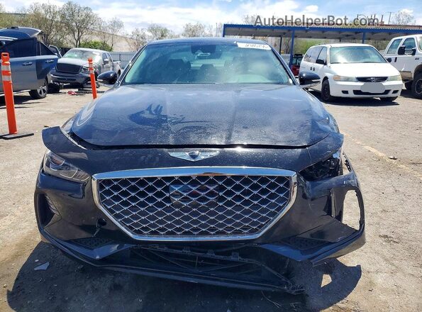 KMTG64LA9KU035237 2019 GENESIS G70 Black 