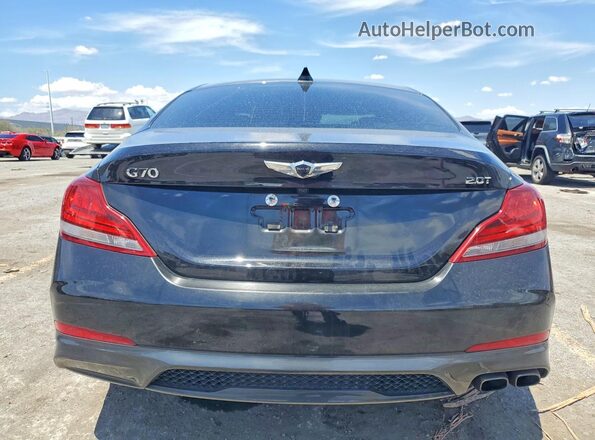 KMTG64LA9KU035237 2019 GENESIS G70 Black 
