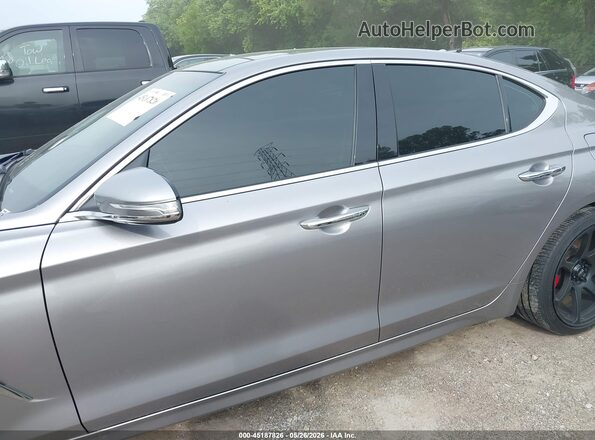 KMTG74LE0MU074415 2021 GENESIS G70 Silver 360 interior view