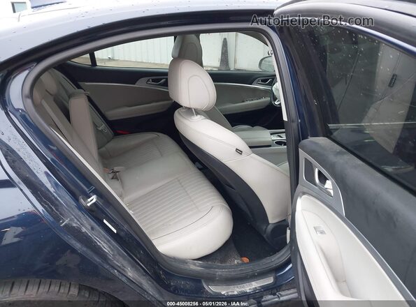 KMTG74LE8KU024147 2019 GENESIS G70 Blue Вид наклейки з VIN-кодом