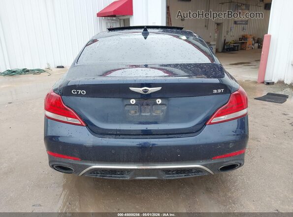 KMTG74LE8KU024147 2019 GENESIS G70 Blue 