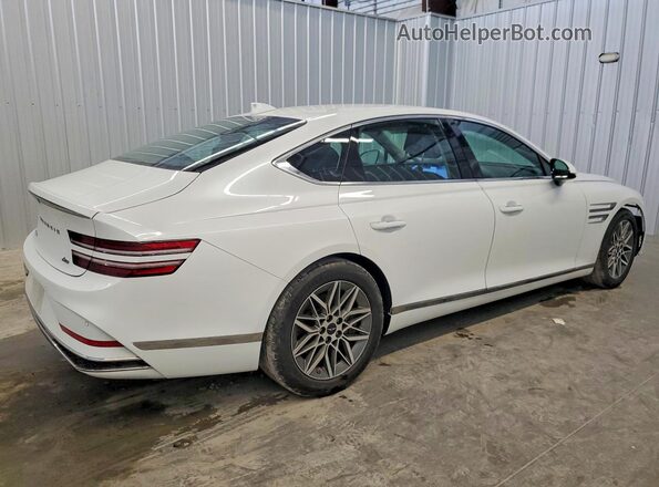 KMTGA4SC0TU326583 2026 GENESIS G80 White Հետևի աջ