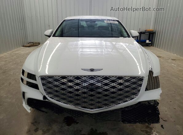 KMTGA4SC0TU326583 2026 GENESIS G80 White Դիմացի տեսք