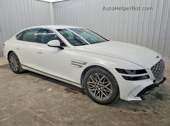 KMTGA4SC0TU326583 2026 GENESIS G80 White Առջևի աջ