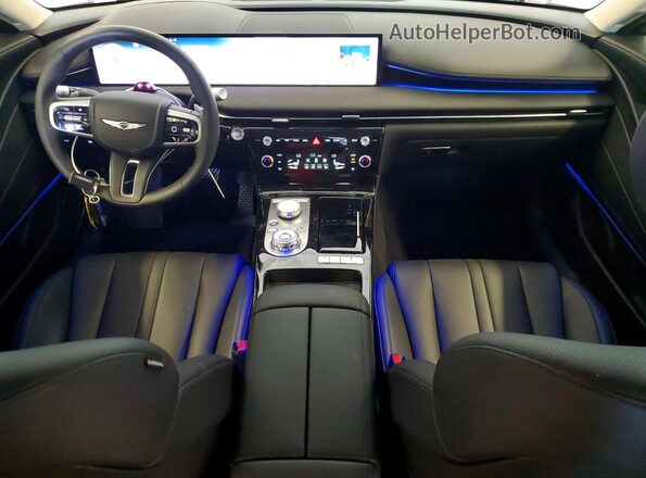 KMTGA4SC0TU326583 2026 GENESIS G80 White Առջևի վահանակի տեսք