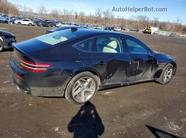 KMTGA4SC2RU221939 2024 GENESIS G80 Черный Задняя правая четверть
